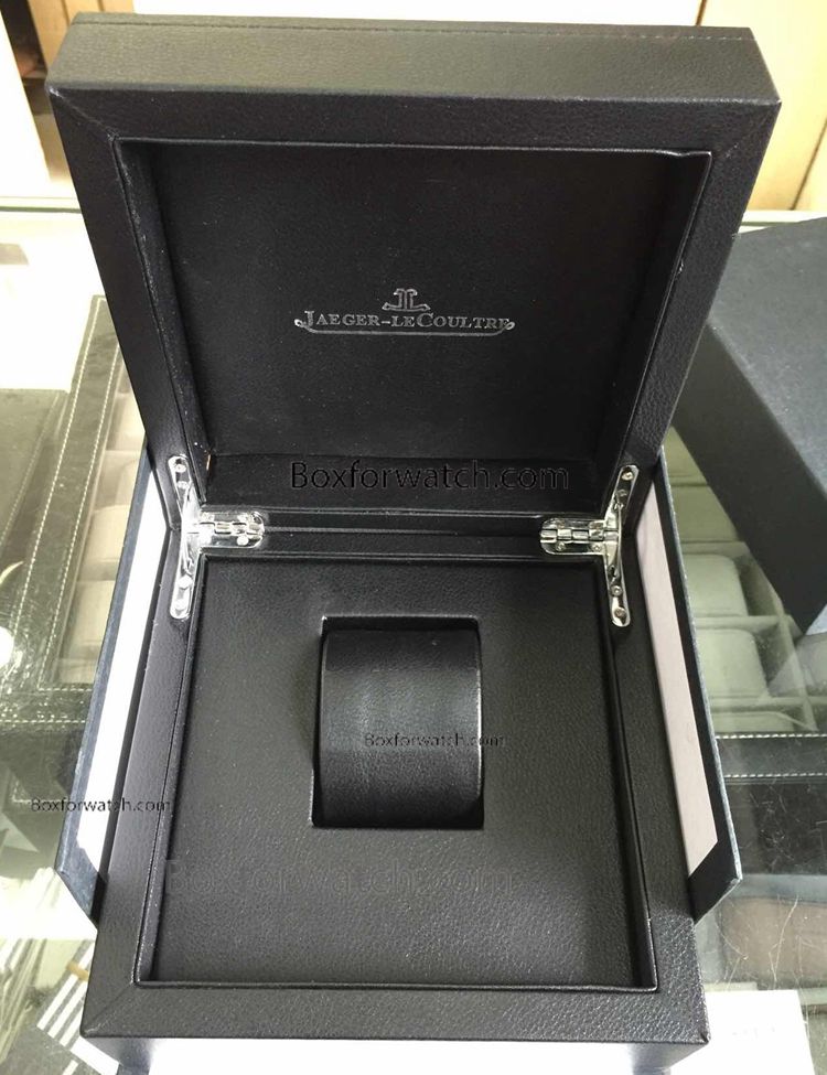 Replacement Jaeger-LeCoultre Replica Watch Box - Black Leather